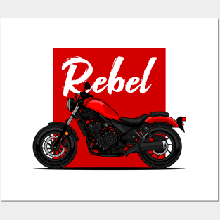 Red Rebel 500 Art Posters and Art